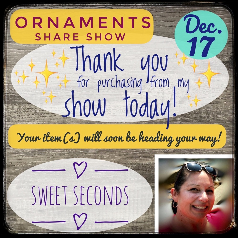 Sweet Seconds Unlisted •LIVE Show Listing